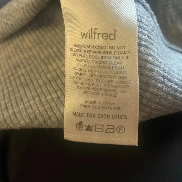 Wilfred Heather Grey Turtle Neck - Picture 6 of 6